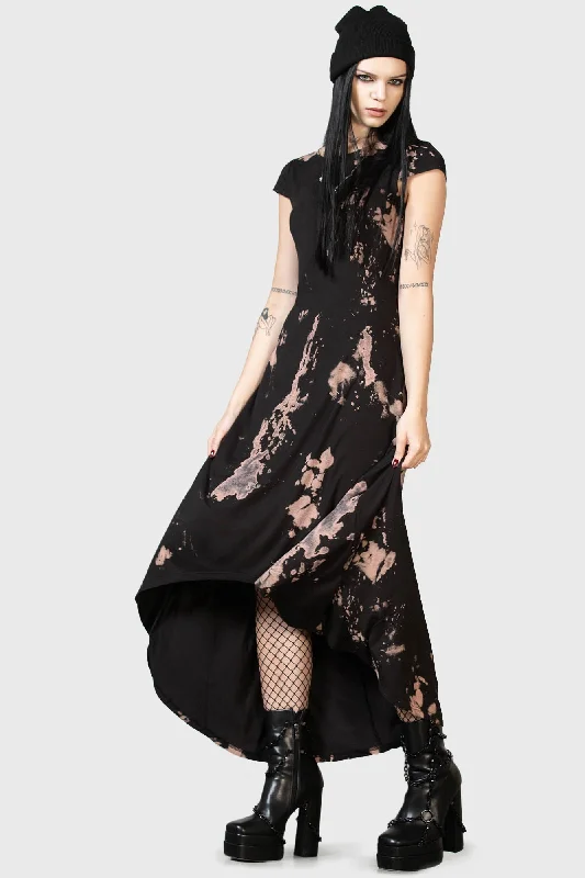 Women's Soft Jersey Maxi Dress-Deadly Debbie Maxi Dress