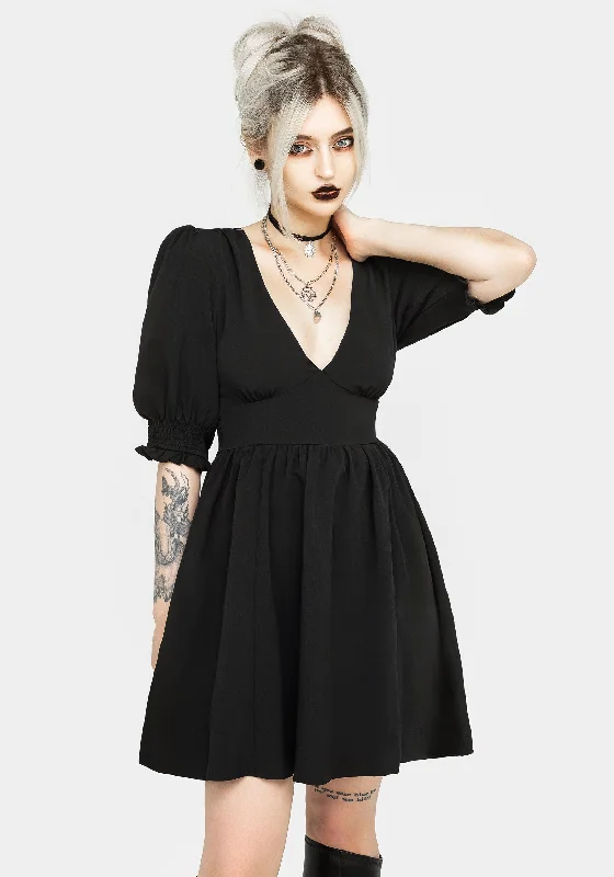 Women's Oversized Mini Dress-Divination Textured Mini Dress