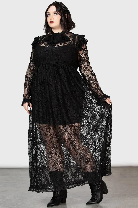 Women's Floral Boho Maxi Dress-Enmity Maxi Dress [PLUS]