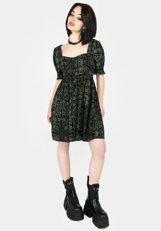 Women's Backless Bodycon Mini Dress-Fianna Button Front Mini Dress