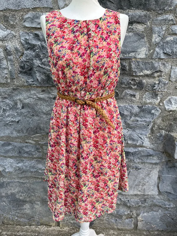 Maternity Dresses with A-Line Skirt -Floral maternity dress  uk 10