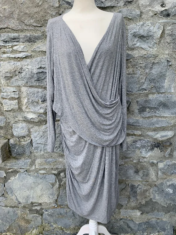 Maternity Dresses with Button-down Detail -Grey maternity dress  uk 18