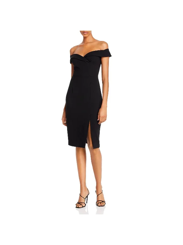 Faux Fur Trim Party Dress for Winter Glam -Hepburn Womens Sheath Portrait Collar Cocktail Dress Faux Fur Trim Party Dress for Winter Glam -Hepburn Womens Sheath Portrait Collar Cocktail Dress