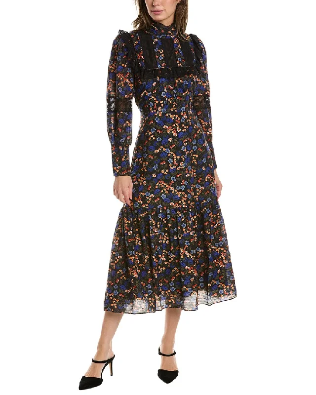Women's Elegant Long Dress-Hunter Bell Yeardley Maxi Dress