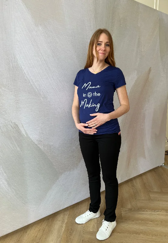 Maternity Dresses with Pleated Details -Jeanne Maternity Trousers by Veronique B