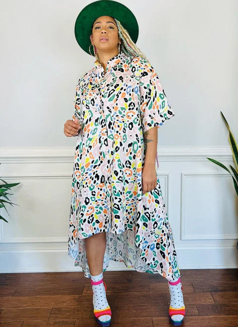 Trendy Women's Shirt Dress-Know Me Shirtdress & Tank Dress ME2026