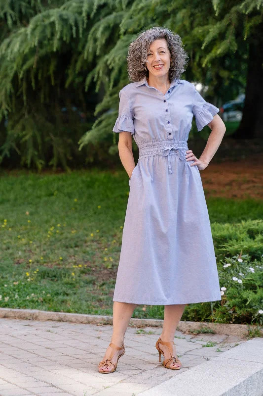 Trendy Black Shirt Dress-Liesl + Co Tomigaya Shirt Dress
