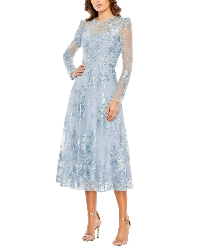 Twisted Bodice Party Dress for Trendy Appeal -Mac Duggal Cocktail Dress