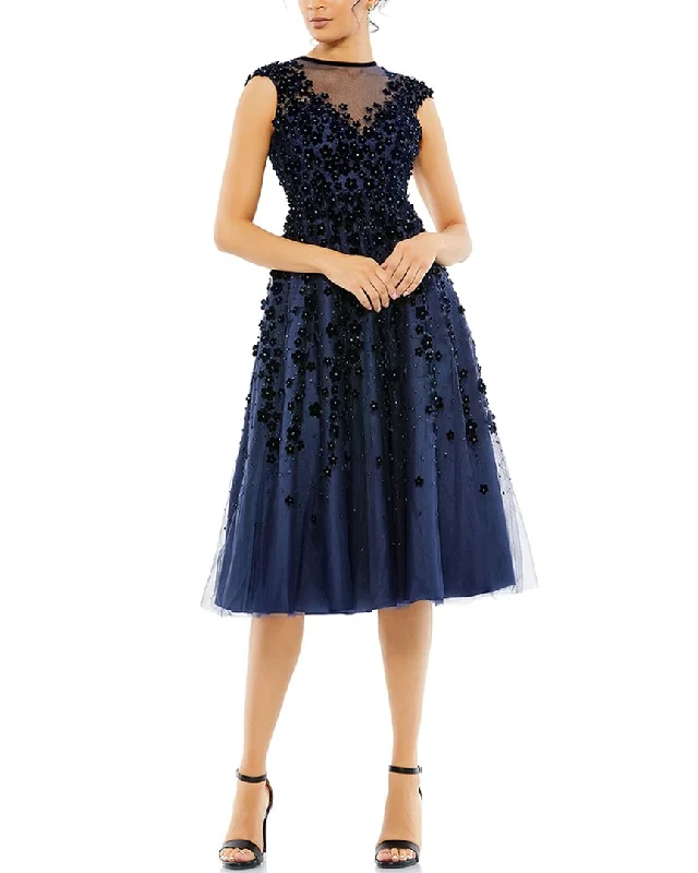 Minimalist Shift Party Dress for Modern Style -Mac Duggal Cocktail Dress