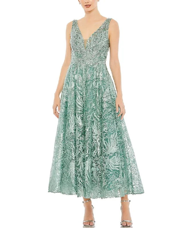Sequin Maxi Party Dress for Sparkling Elegance -Mac Duggal Cocktail Dress