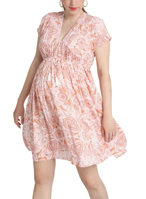 Maternity Dresses for Special Occasions -Maternity & Nursing Dress House of Colours in Light Pink Maternity Dresses for Special Occasions -Maternity & Nursing Dress House of Colours in Light Pink
