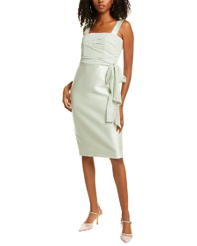 High-Low Party Dress for Trendy Style -Max Mara Bardies Silk Cocktail Dress