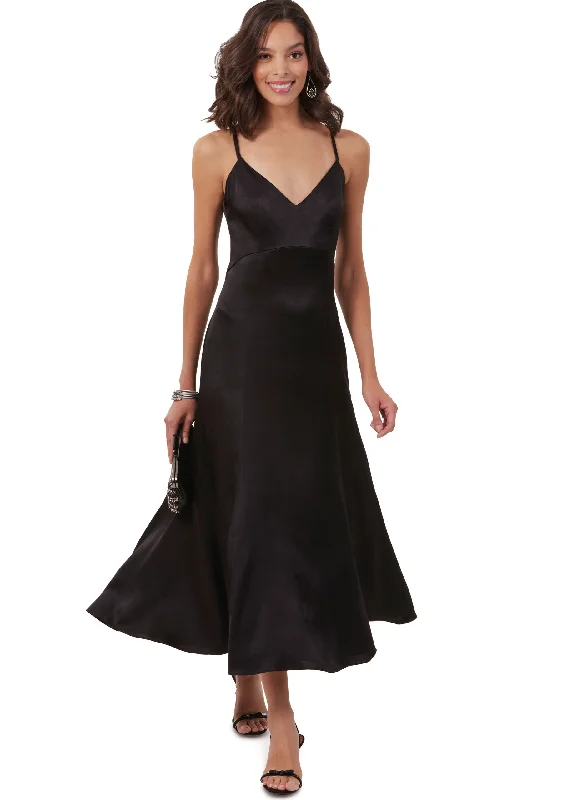 Back Tie Party Dress for Adjustable Fit -McCalls Evening Dresses M8475