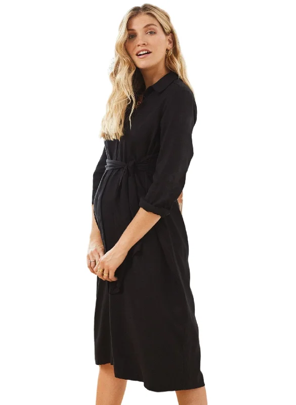 Maternity Dresses for Fall Fashion -Molly Maternity Dress with Tencel