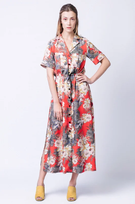 Stylish Printed Shirt Dress-Named Reeta Shirt Dress