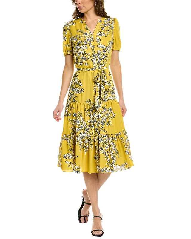 Trendy Plaid Shirt Dress for Fall-Nanette by Nanette Lepore Printed Chiffon Shirtdress Trendy Plaid Shirt Dress for Fall-Nanette by Nanette Lepore Printed Chiffon Shirtdress