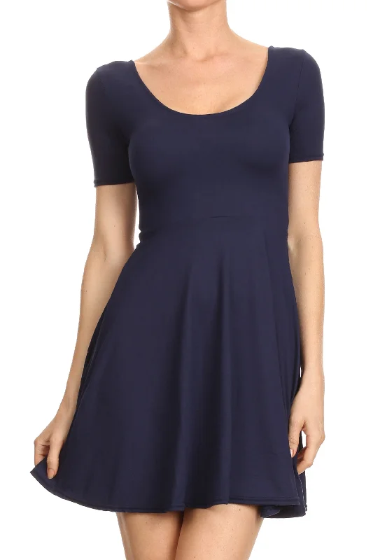 Doll Dress for Cuddly Dolls -Oh Baby! Short Sleeve Babydoll Dress