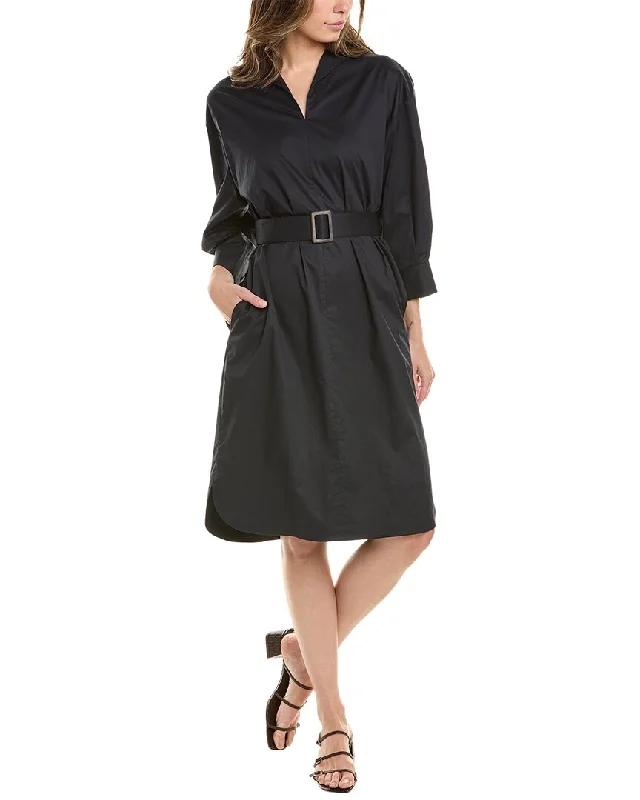 Oversized Shirt Dress-Peserico Shirtdress