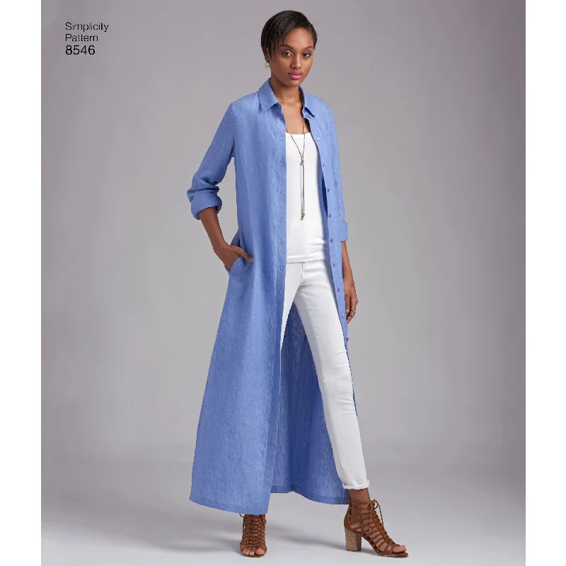 Silk Floral Shirt Dress-Simplicity Pattern 8546 shirt dress