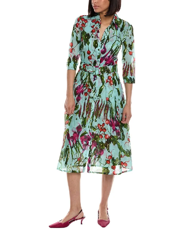 Midi-length Shirt Dress-Samantha Sung Audrey 3 Shirtdress