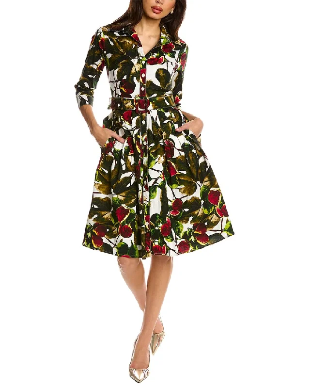 Checked Shirt Dress for Women-Samantha Sung Audrey Shirtdress
