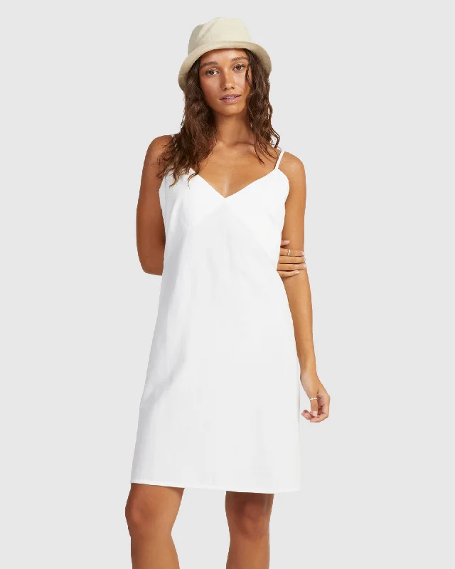 Satin Slip Dress for Cocktail Event -Women's Lace Satin Slip Dress for Cocktail Party -Womens Santorini Slip Dress Dress
