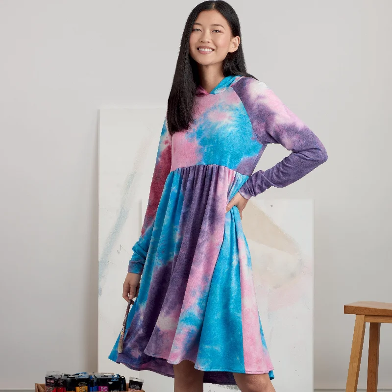 Elegant Office Shirt Dress-Simplicity Sewing Pattern 9380 Misses' Sweatshirt Dresses Elegant Office Shirt Dress-Simplicity Sewing Pattern 9380 Misses' Sweatshirt Dresses