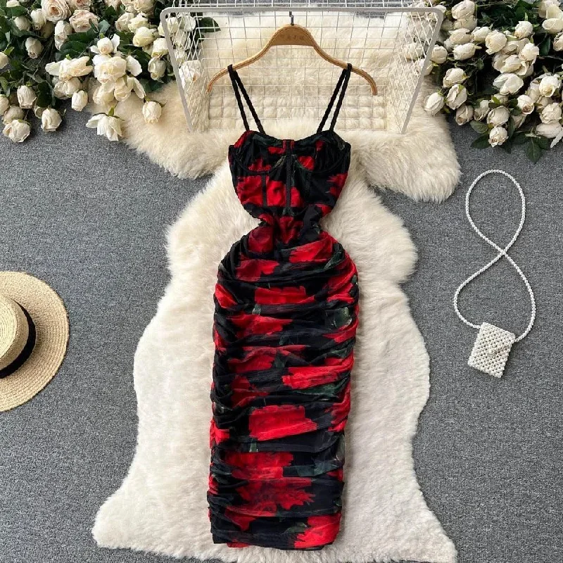Casual Bodycon Dress for Office -Tory Bodycon Summer Mesh Dress