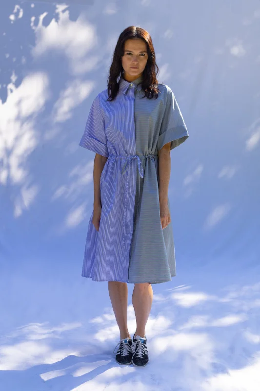 Women's Off-shoulder Shirt Dress-Trend Patterns TPC20 Shirt and Shirt Dress
