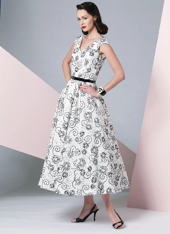 Backless Sequin Party Dress for Glamour -Vogue Pattern 1172 Fifties Cocktail Dress pattern