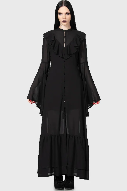Women's Crossover Maxi Dress-Valentine Maxi Dress - Resurrect