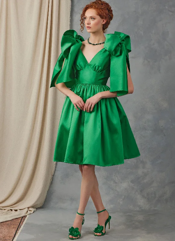 Off-the-Shoulder Tulle Party Dress for Fairy Tale Look -Vogue Sewing Pattern 2048 Evening Dress in Two Lengths Off-the-Shoulder Tulle Party Dress for Fairy Tale Look -Vogue Sewing Pattern 2048 Evening Dress in Two Lengths