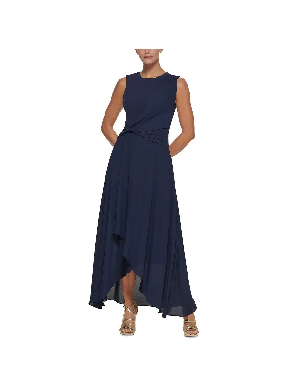Velvet Party Dress for Formal Gala -Womens Crepe Maxi Evening Dress