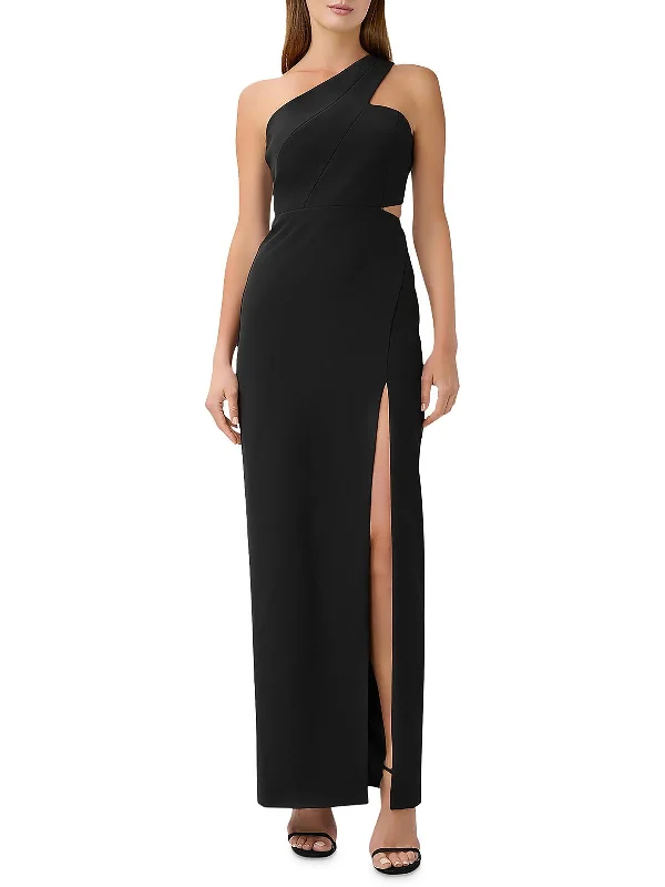 Sequin Backless Party Dress for Evening Fun -Womens Cut-Out One Shoulder Formal Dress Sequin Backless Party Dress for Evening Fun -Womens Cut-Out One Shoulder Formal Dress