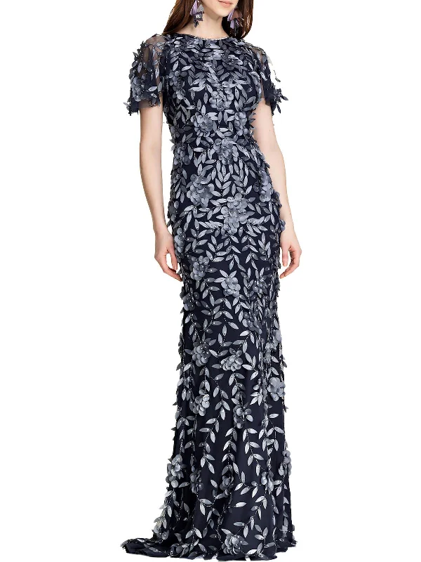 Mini Bodycon Party Dress for Bold Night Out -Womens Embellished Maxi Evening Dress