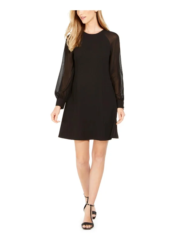 Pencil Work Dress for Professional Look -Womens Illusion Knee Wear to Work Dress