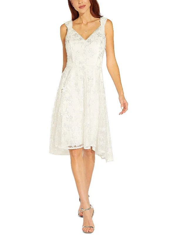 Long Sequin Party Dress for Gala -Womens Lace Embroidered Cocktail and Party Dress