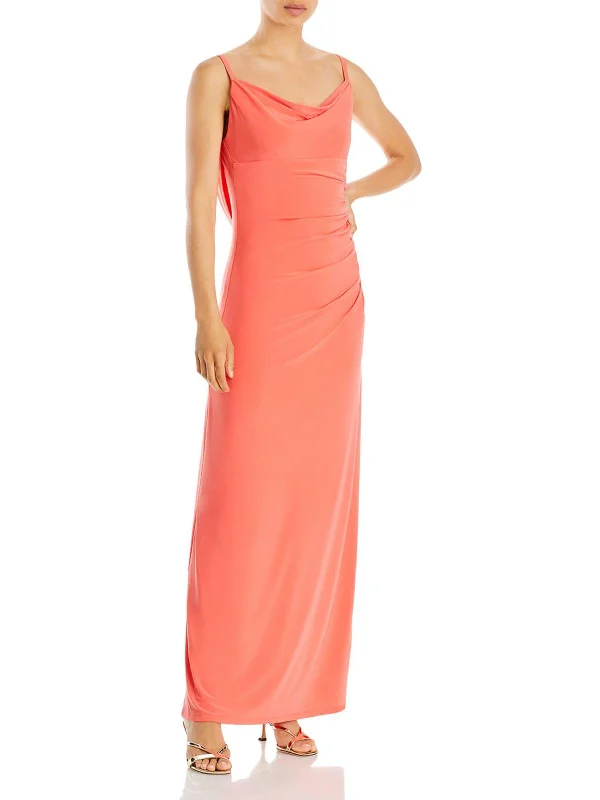 Boho Chic Party Dress for Casual Vibe -Womens Open Back Long Evening Dress