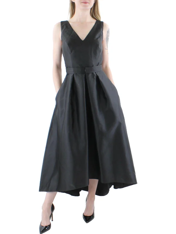 Sequin Mini Party Dress for Night Events -Womens Pleated Long Evening Dress