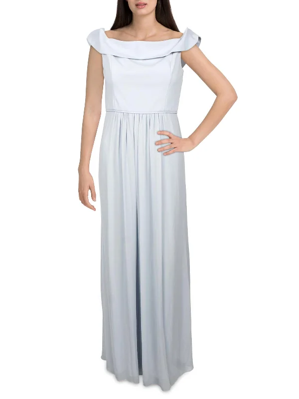 Yellow Sequin Party Dress for Festive Vibe -Womens Portrait Long Formal Dress