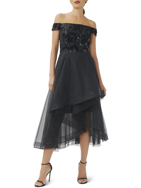 Luxury Silk Party Dress for Gala Night -Womens Sequined Maxi Evening Dress