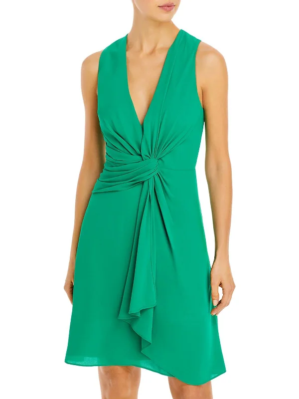 Back Tie Party Dress for Adjustable Fit -Womens Sleeveless Mini Cocktail and Party Dress