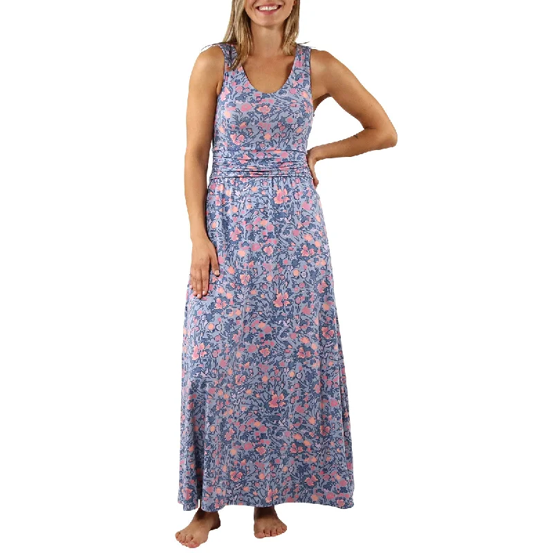 Women's Elegant Long Maxi Dress-Women's V-Neck Maxi Dress