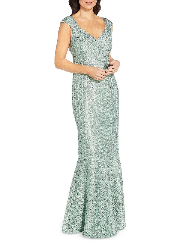 Classic A-Line Party Dress for Timeless Elegance -Womens Woven Maxi Evening Dress