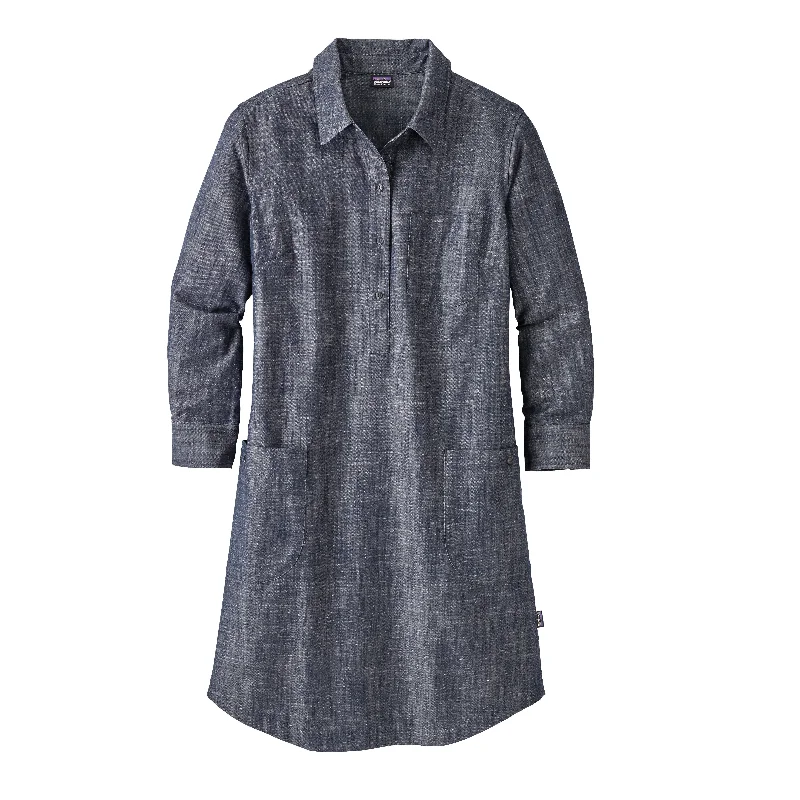 Women's Printed Shirt Dress for Casual Wear-W's Rocky Peak Shirt Dress