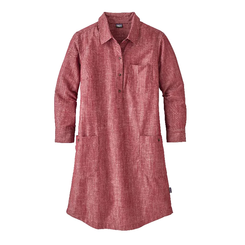 Elegant Office Shirt Dress-W's Rocky Peak Shirt Dress