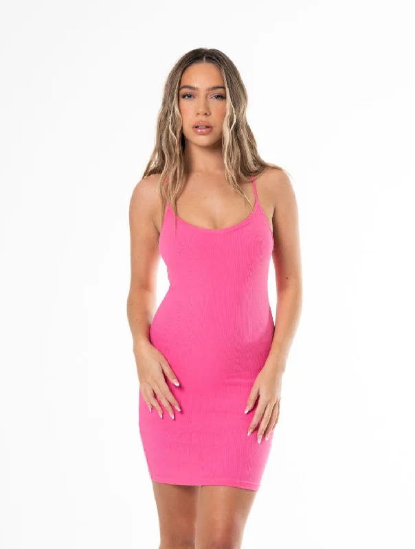 Boho Slip Dress -Women's Sexy Slip Dress -Shapewear Slip Mini Dress