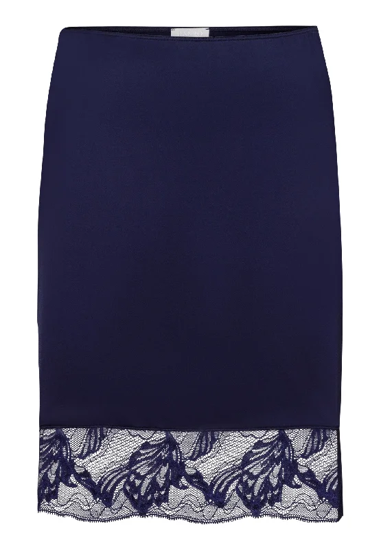 Slip Dress for Wedding Guest -Slip Dress with Adjustable Straps -Eva Half Slip | Evening Blue 70922-2621