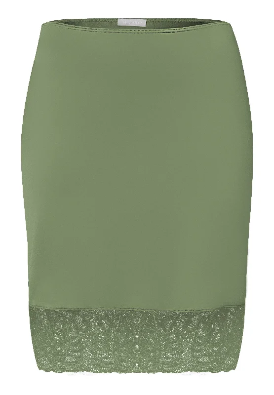 Slip Dress with Frill Detail -Slip Dress with Button-up Detail -Elia Half Slip | Loden Frost 70984-2718