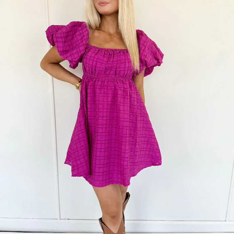 Doll Dress with Mini Flare -Belle Babydoll Dress